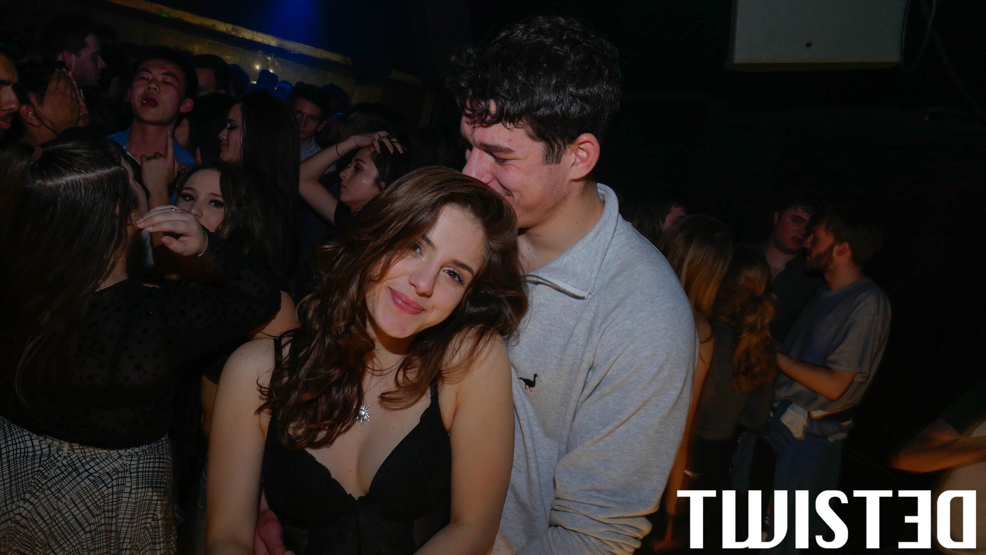 Image may contain: Night Life, Night Club, Club, Make Out, Party, Person, People, Human