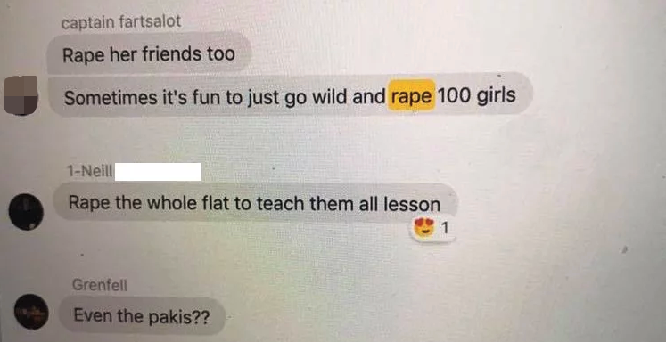 Warwick Rape Group Chat Here Are The Boys Who Made Rape Jokes In Their Group Chat