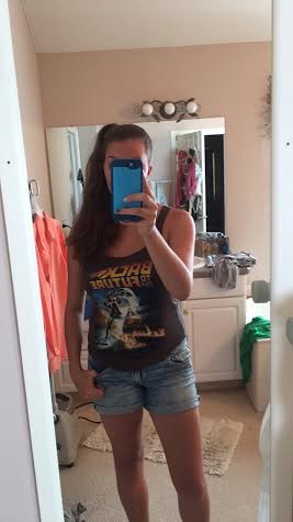 size 8 american eagle jeans in inches