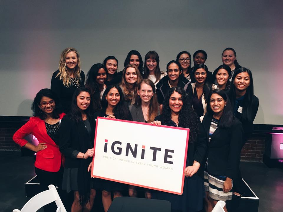 IGNITE at UC Davis at the IGNITE California Young Women’s Political Leadership Conference in March, 2016