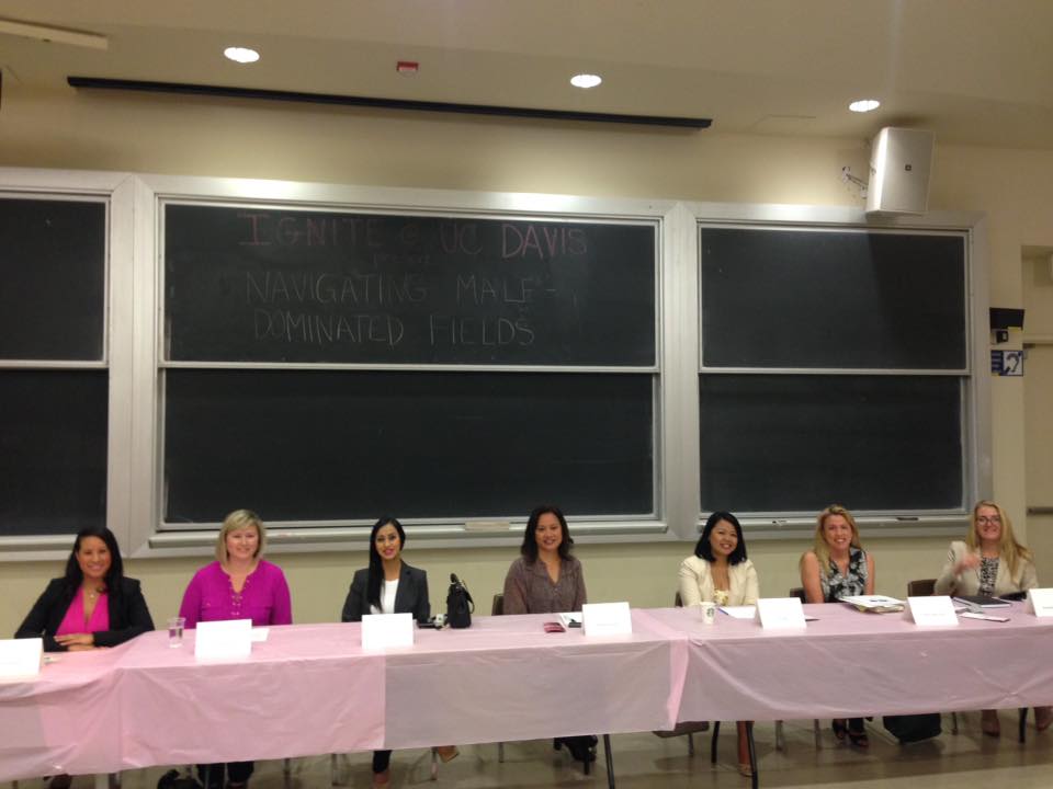 Panelists at a recent IGNITE event