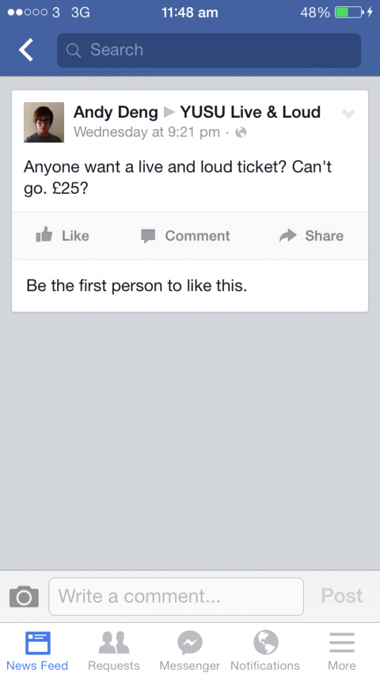 One of the more academically gifted freshers making the logical decision.