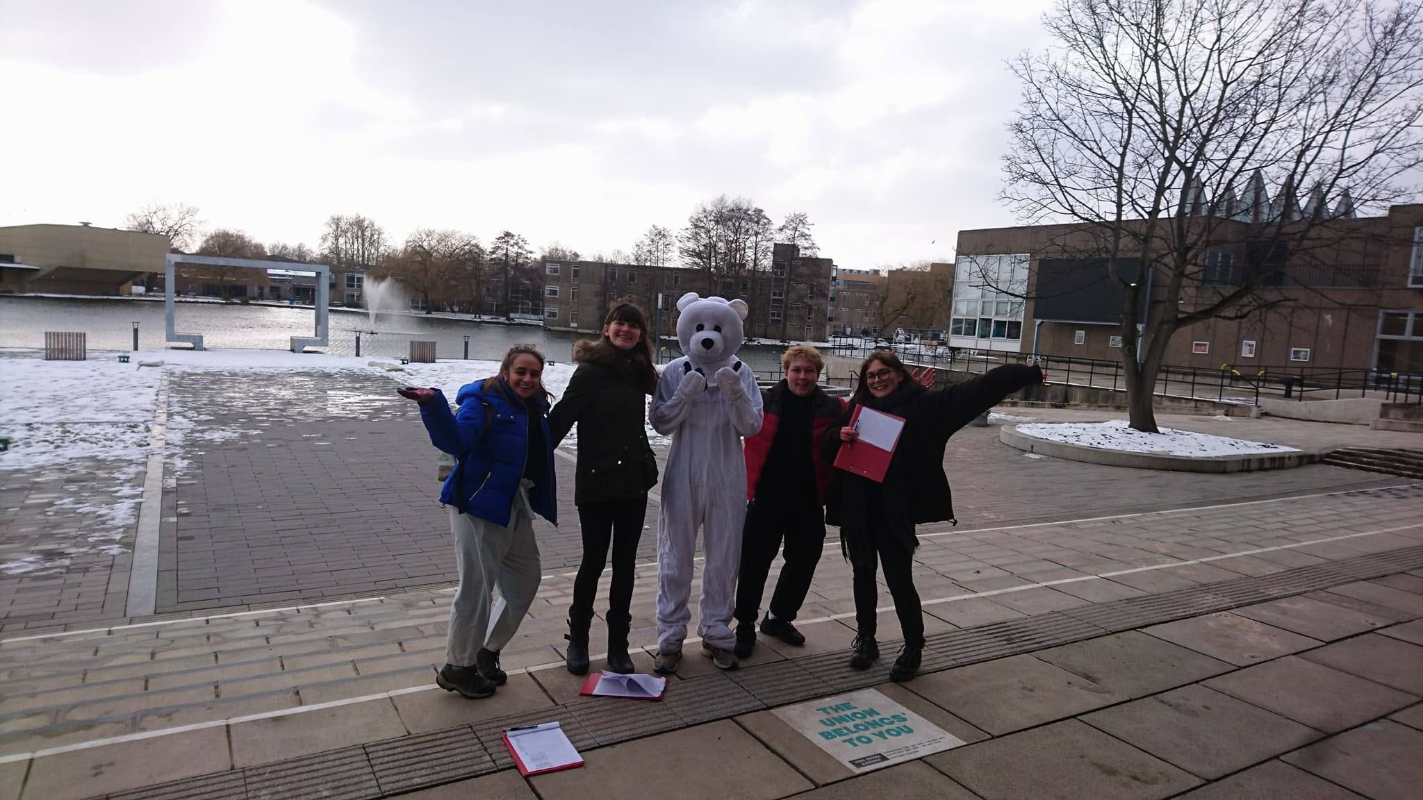 Image may contain: Mascot, Person, People, Human