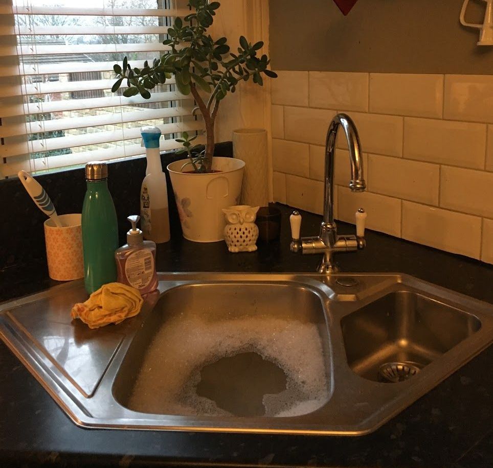 Image may contain: Interior Design, Sink Faucet, Indoors, Sink, Home Decor