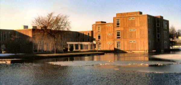 Image may contain: Urban, Convention Center, Architecture, Waterfront, Condo, Building, Housing, River, Outdoors, Nature, Water