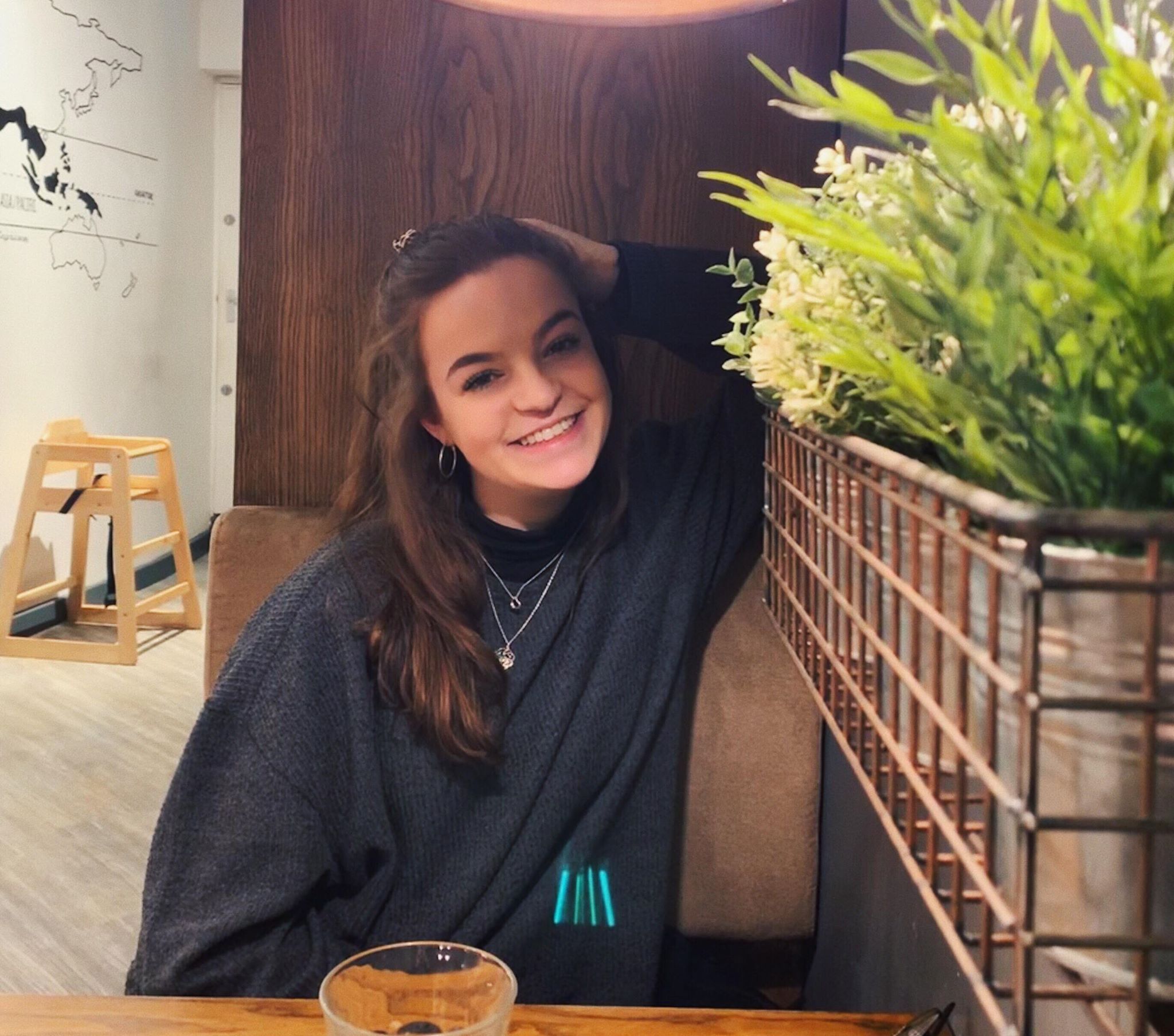 Image may contain: Female, Pottery, Outdoors, Hardwood, Plant, Plywood, Person, Human, Wood