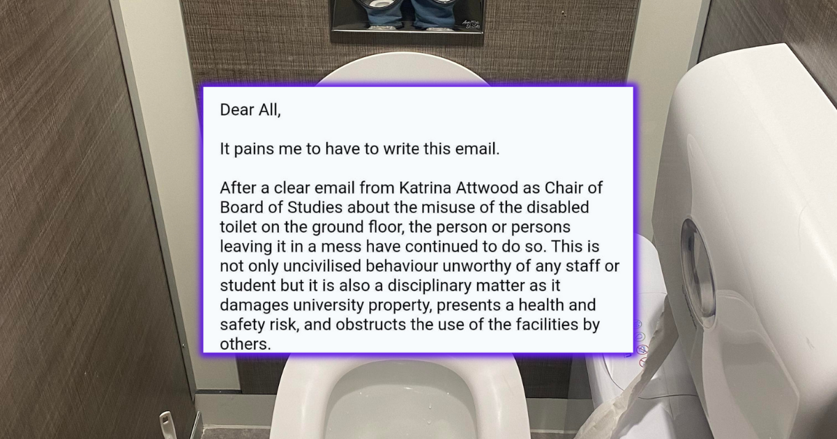 York students threatened with 'disciplinary' action after continued 'misuse' of uni toilet - Vimarsana News