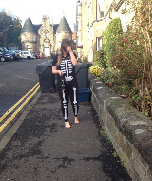 The street isn't just for awkward encounters, it's for burning calories too