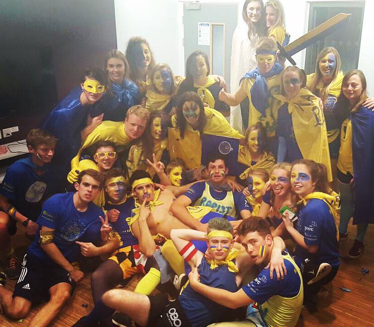 Expect to see a lot of people dressed like this