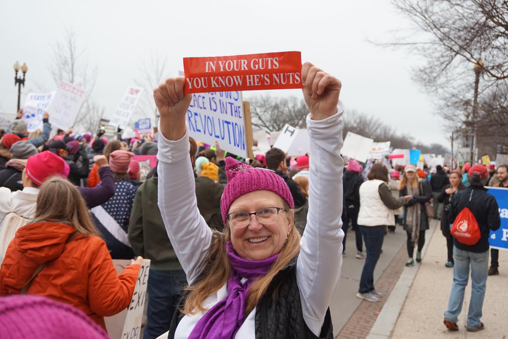 The absolute best protest signs from the Women