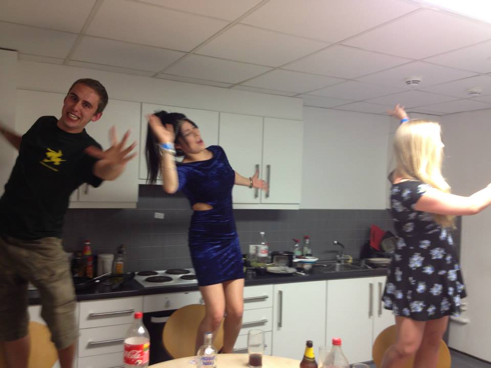 dancing on tables