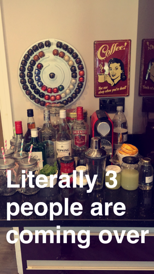 I mean you can leech of you're family's alcohol at christmas thats cool