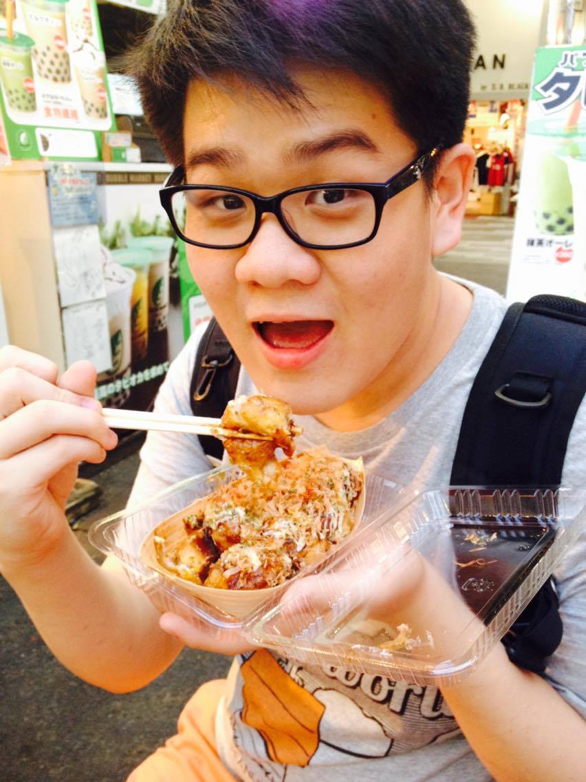 Ricky, a first year Biological Science Malaysian student.