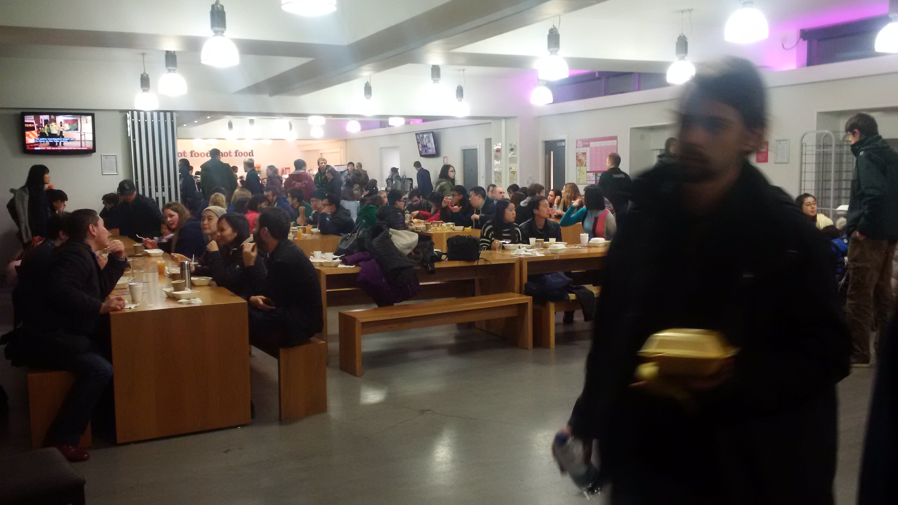 Refuel free dinner - the efforts of the uni catering team can't be understated, those guys are bae