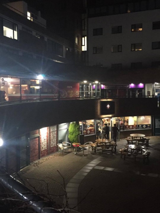 The battle of the campus chippy.