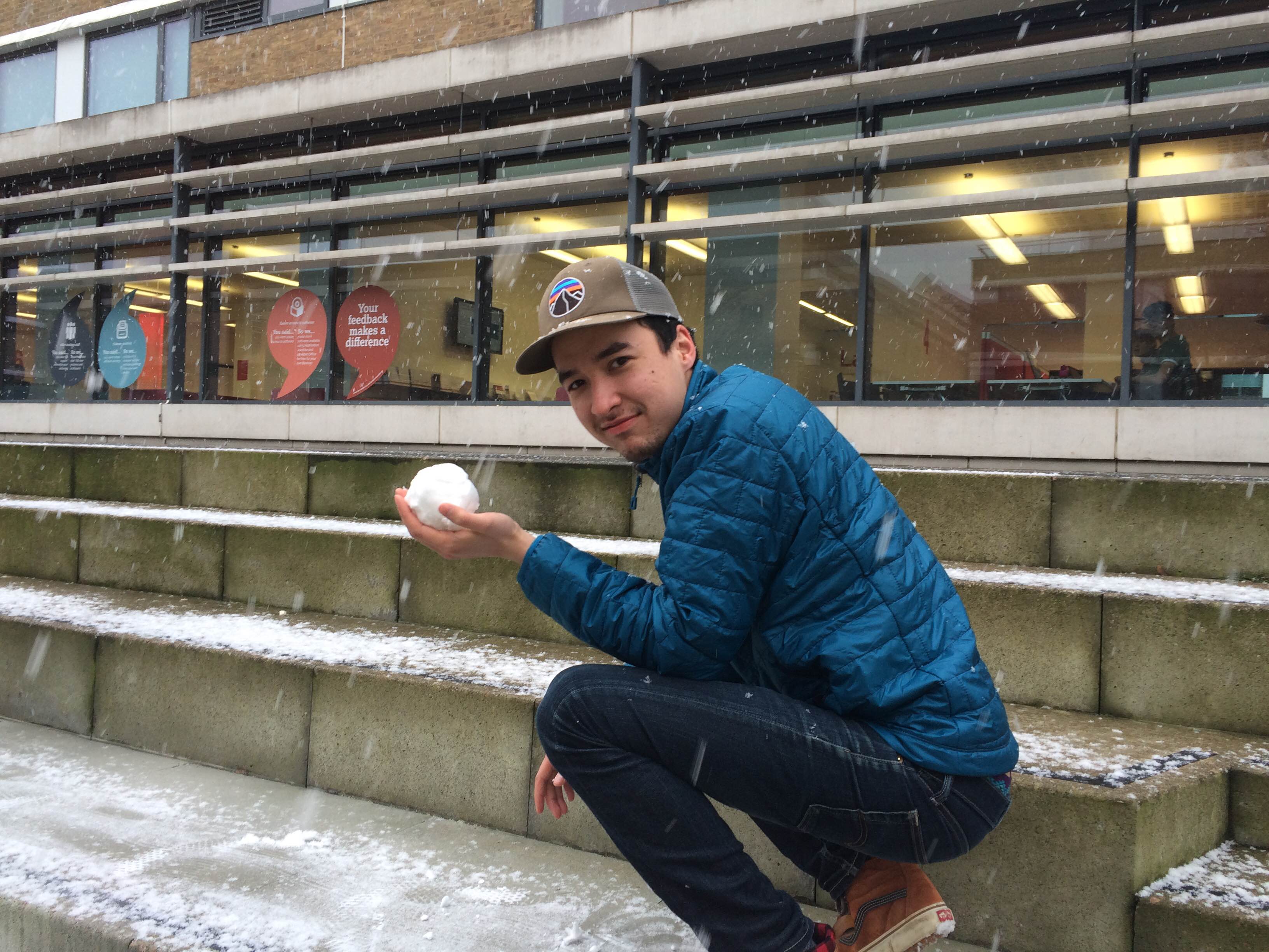 Snowball fighter number 1
