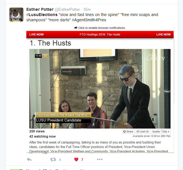 This happened, and it was wonderful