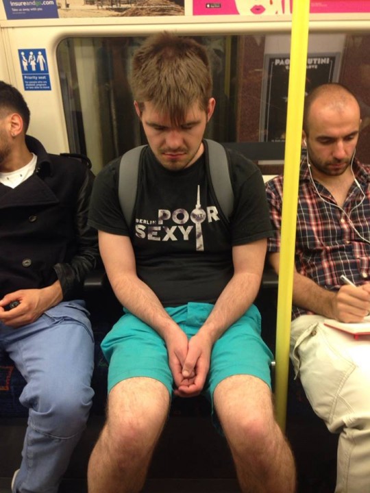 Another happy Imperial student on his way to lectures