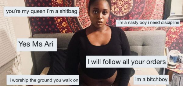 Image may contain: Poster, Person, People, Human