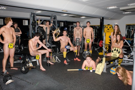 Naked calendar out takes