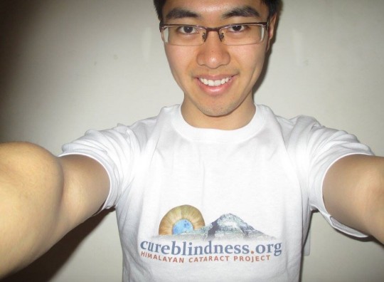 Stephen, 22, was inspired after a recent trip to Nepal