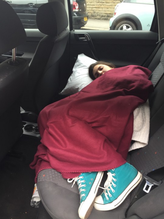 Some students have been forced to sleep in their cars