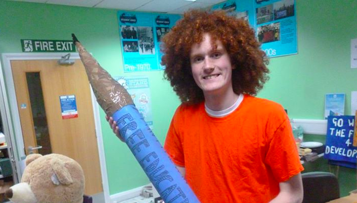 "His hair is so big because it's full of policies"