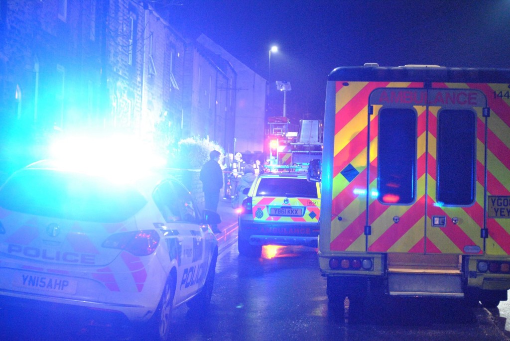 An ambulance attended, but it is not thought anyone was injured by the fire.