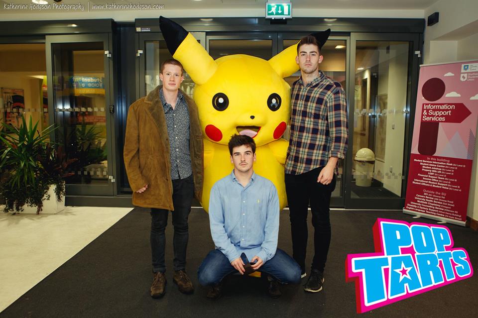 presumably the artwork for their upcoming Pokemon TV theme covers EP?