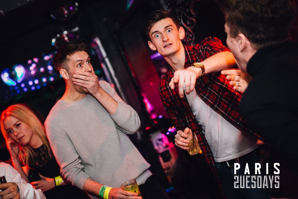 What exactly is going on behind the camera??