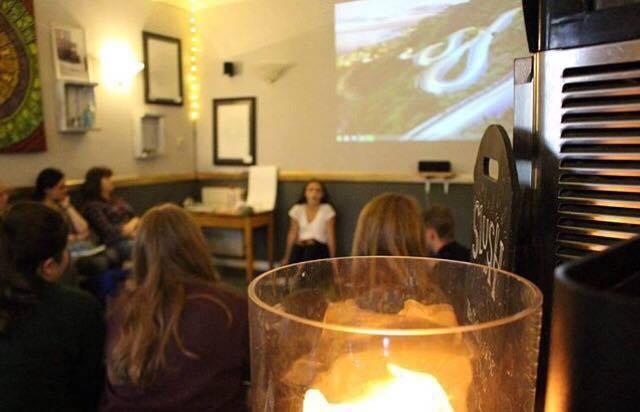 The Happiness Bootcamp meeting at the now closed, Moon Unit.