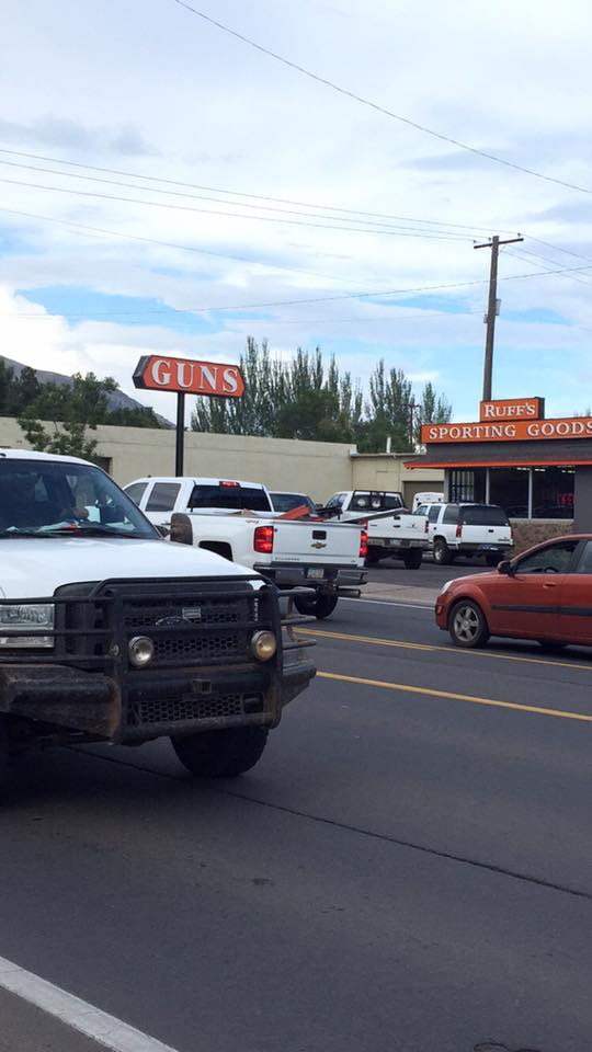 A gun shop in America (Picture credit: Alice Foster).