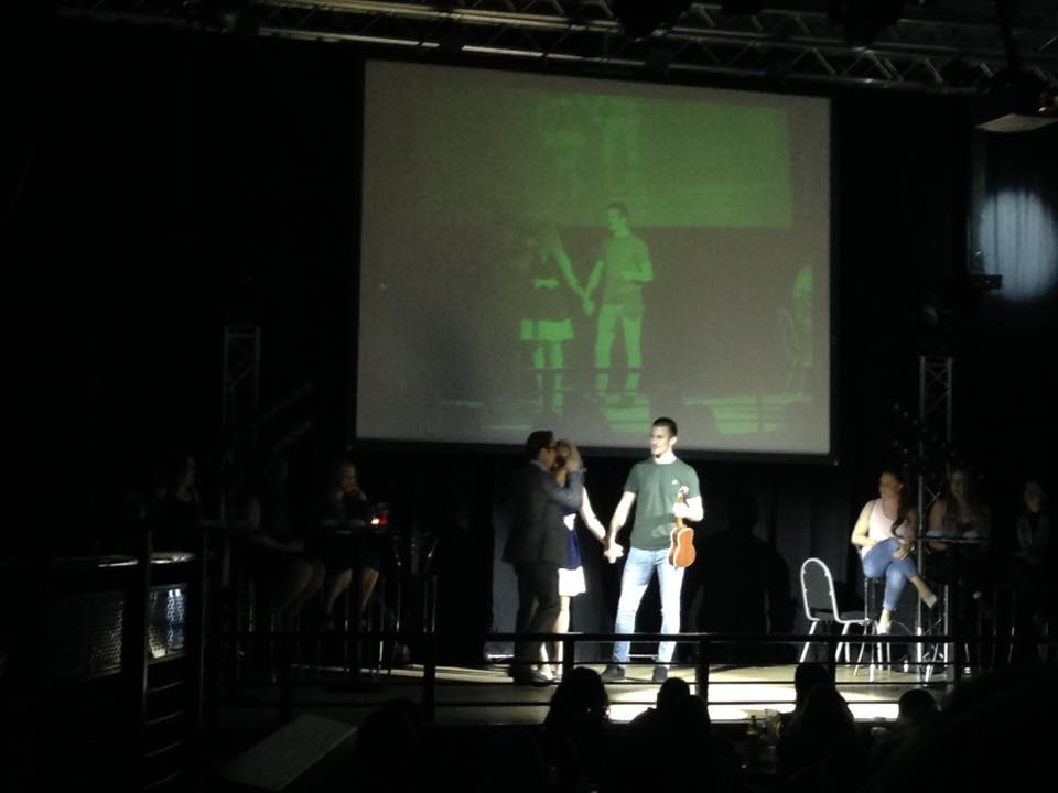 Even ukulele enthusiast impressed Anabelle with his melodic string skills