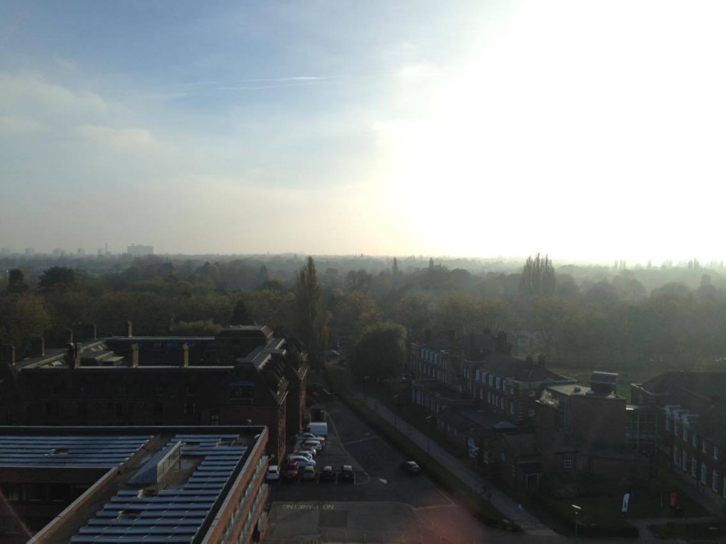 Only the views of a misty Hull in winter can inspire the desperate English student