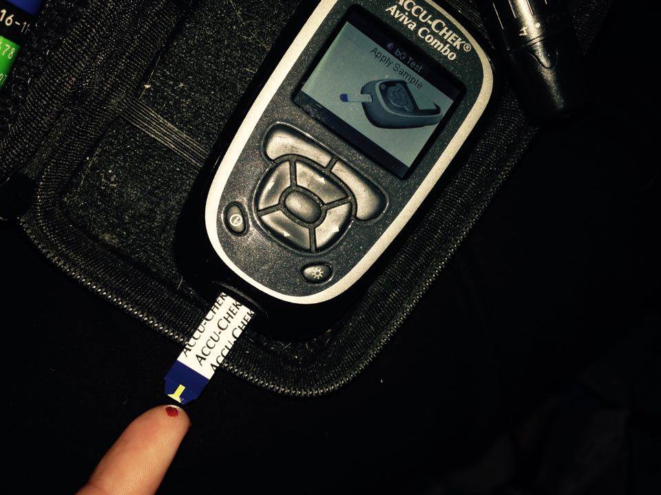 Checking your sugars happens a lot