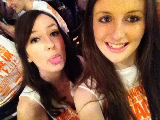 Rowdy selfie