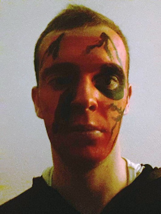 Adam Sports editor as the demon from insidious