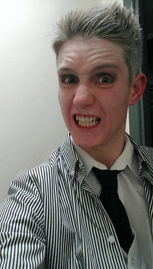Tom as Beetle Juice