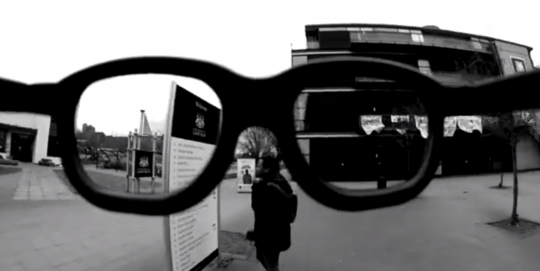 Screenshot: Olivia's spectacles video