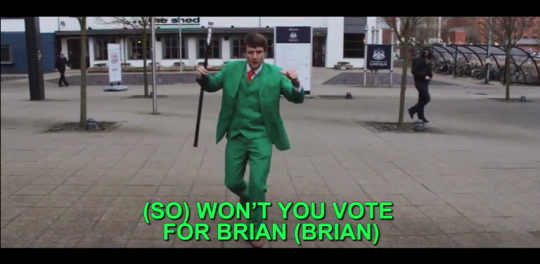 He certainly got Scott Mills' vote!