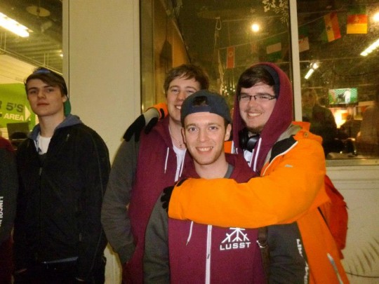 Some of the team