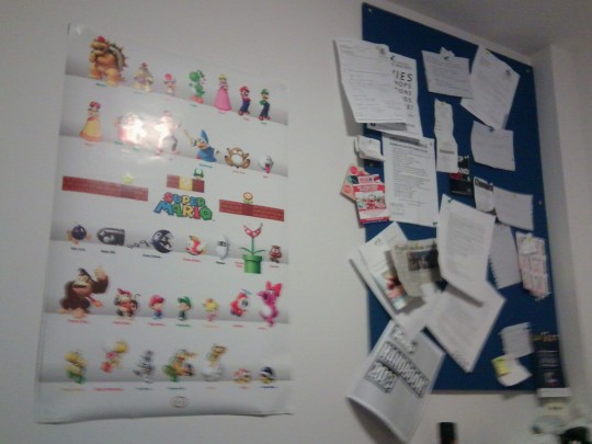 Random, unnecessary scraps of paper, check...