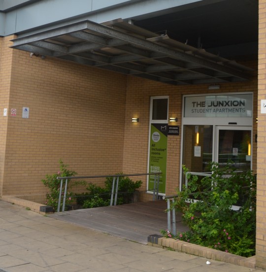 Front entrance of The Junxion