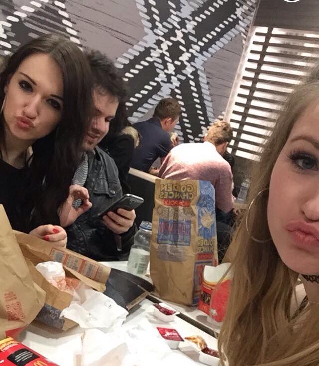 we love an ugly takeaway selfie
