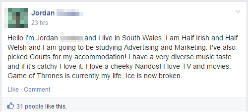 He loves a cheeky Nandos this guy!! What a lad!!