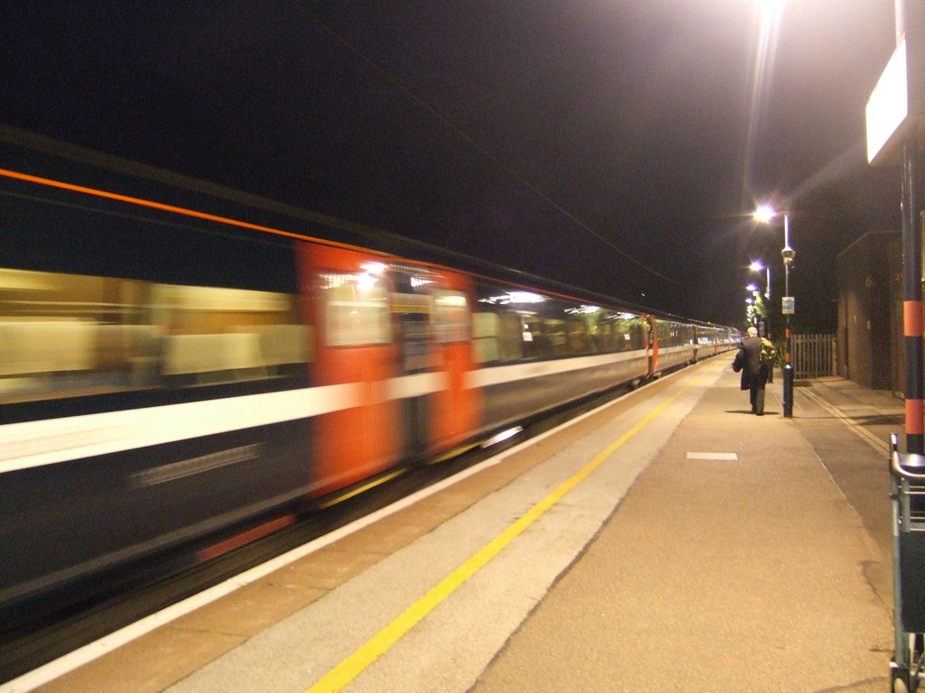 The train back to Lincoln doesn't go fast enough
