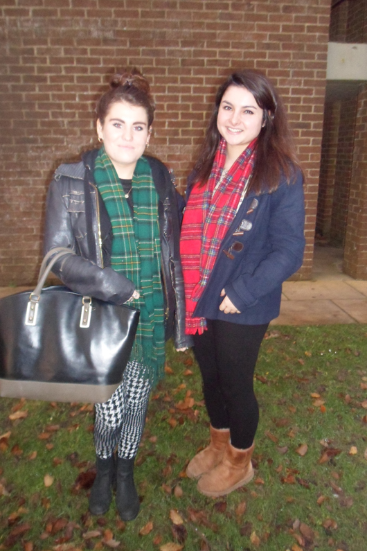 Rhianna Whyms and Anna Cantley, Both Third Year, History& Sociology and History & English
