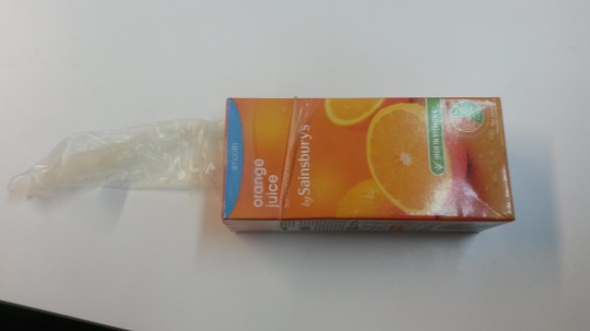 OJ flavoured johnny.