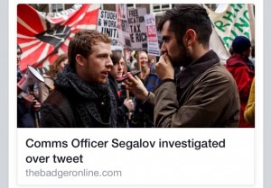Segalov original Badger article