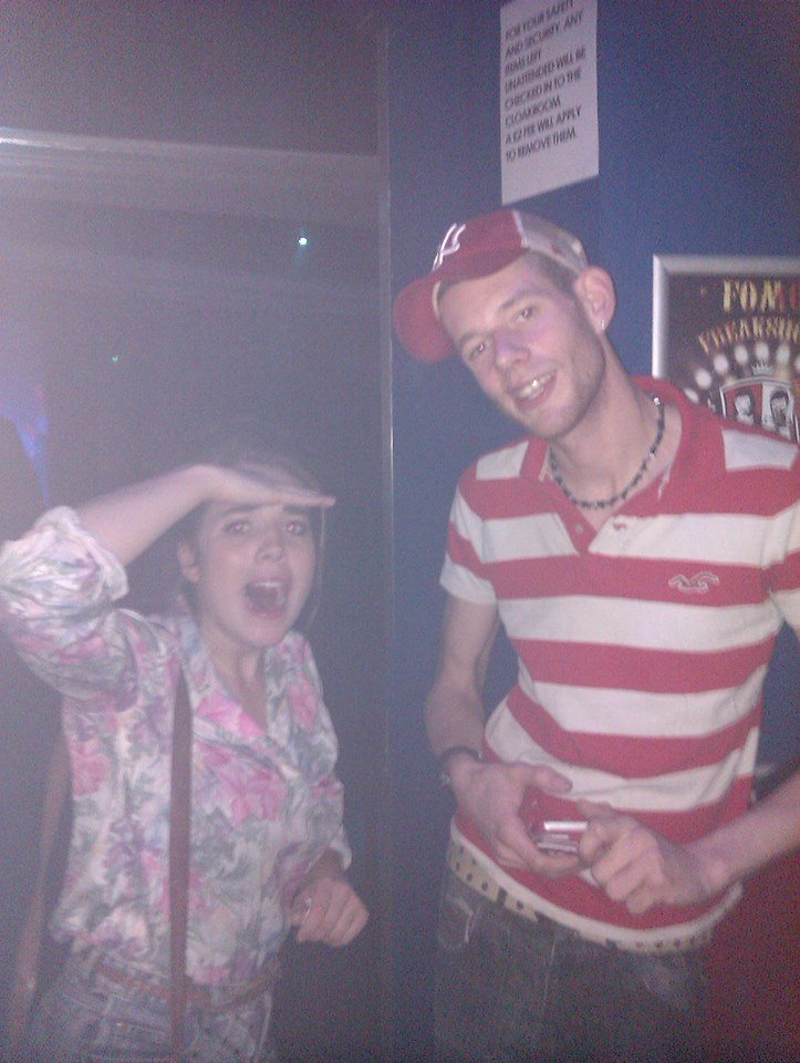 On the look-out for naughty under-age drinkers in Club Revenge